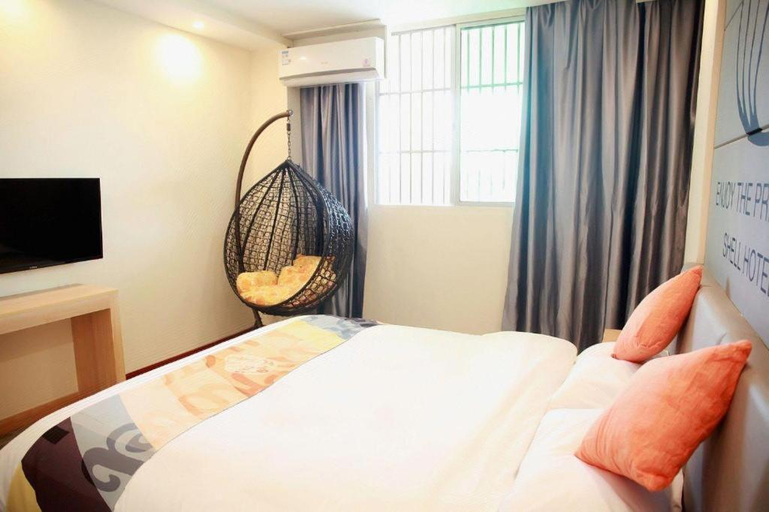 Bedroom 2, Shell Hotel Suzhou Zhangjiagang Jingang Town Central Plaza, Suzhou