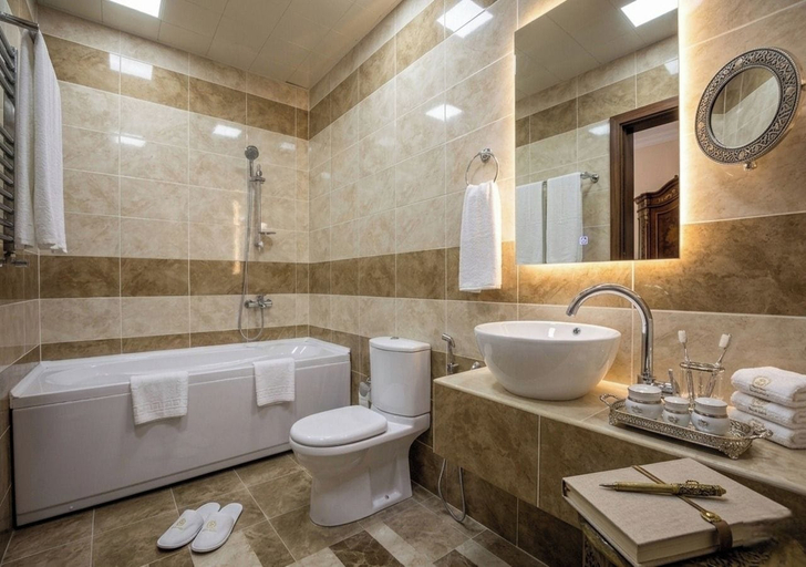 Bathroom 4, Seven Gate Suit Hotel, Baku