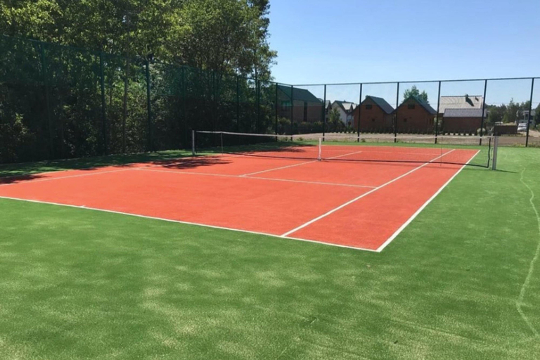 Sport court 2, 3-person Holiday Apartment With Balcony, Puck