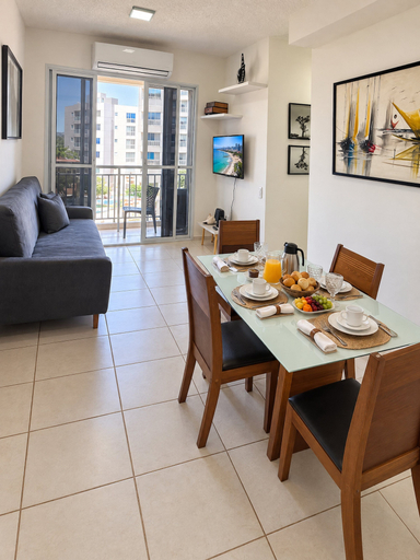 2, Apartamento Novinho 2 Quartos e Vista mar, Fortaleza
