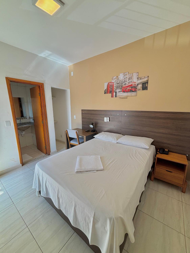 Bedroom 3, Hotel Flamboia, Araraquara