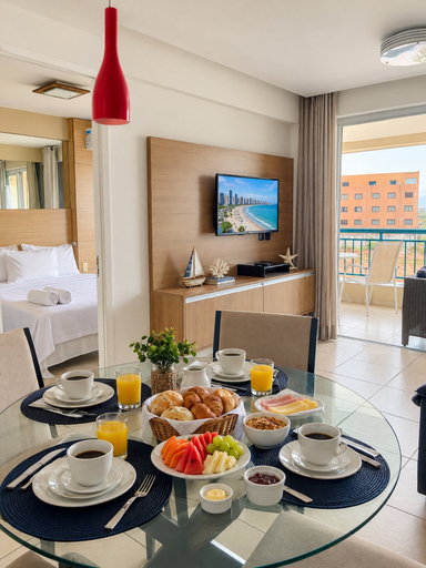 Food & Drinks 4, Beach Village sea View 2 Bedrooms, Fortaleza
