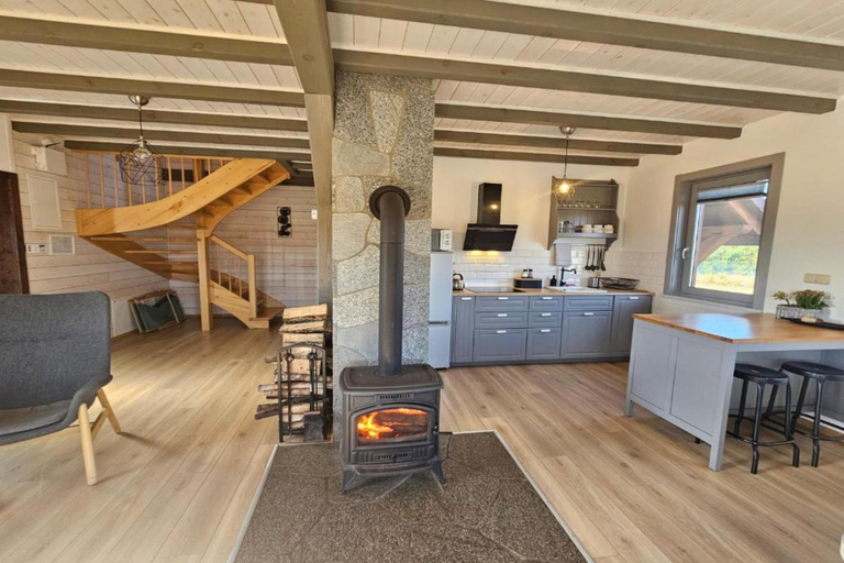 Private kitchen 4, Comfortable Holiday Home With a Terrace and Garden, Kościerzyna