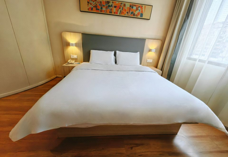 Bedroom 2, Hanting Hotel Yulin Suide Tianhechang, Yulin