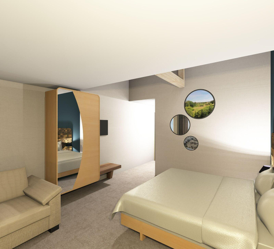 Bedroom 5, Domaine de l'Ambassadeur, Luxembourg