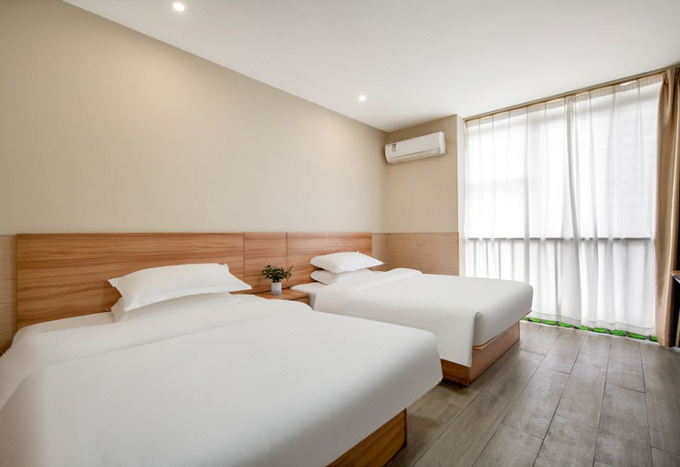 Bedroom 2, Shangcheng Yibai Huagang E-sports Hotel, Suzhou