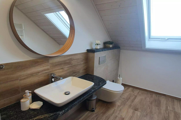Bathroom 5, Comfortable Holiday Home With a Terrace and Garden, Kościerzyna