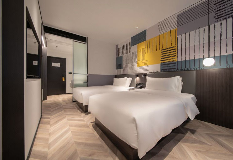 Bedroom 3, Ni Hao Hotel (Wuhan Hankou Riverside), Wuhan