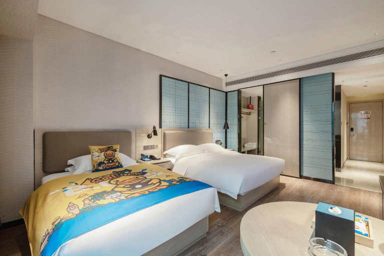 Bedroom 2, Echarm Hotel Hengyang Sunshine Beauty City, Hengyang