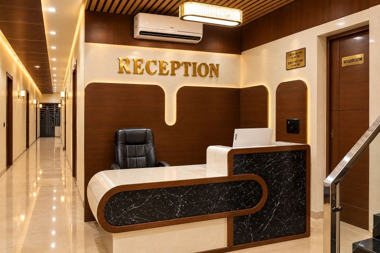 Reception 2, Hotel Prem Ratan Residency Vrindavan, Mathura