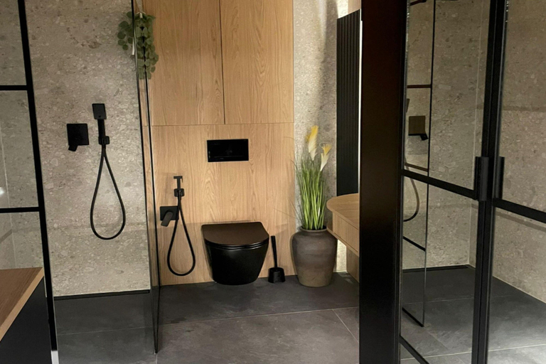 Bathroom 2, Comfortable Apartment in Lodz, Łódź