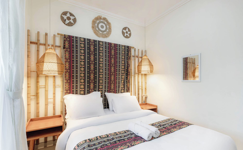 Bedroom 3, Villa New D'Bamboo by Plesirhatiyogja, Bantul