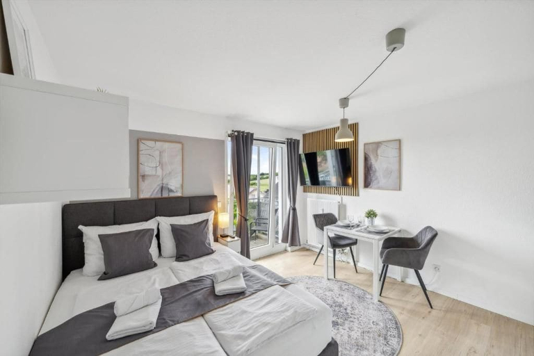 Bedroom, Go2Cozy - Study & Work Apartments, Kaiserslautern