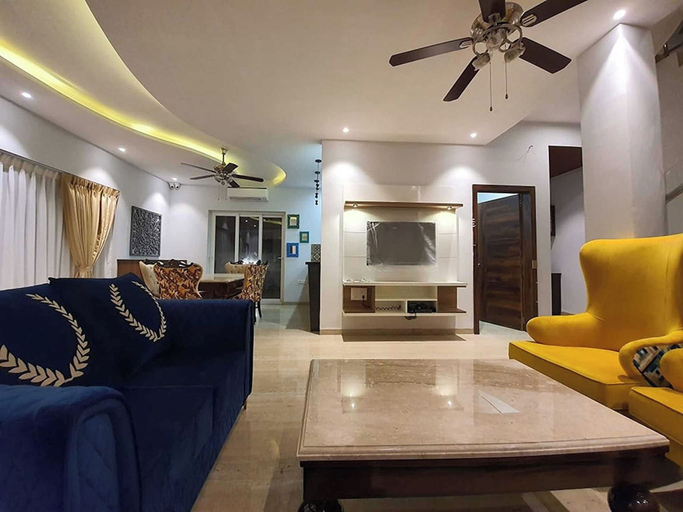 Living area, DanCenter The Lake Abliss, Pune