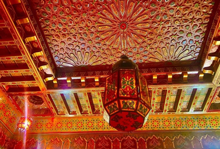 Interior detail, Riad zineb, Marrakech