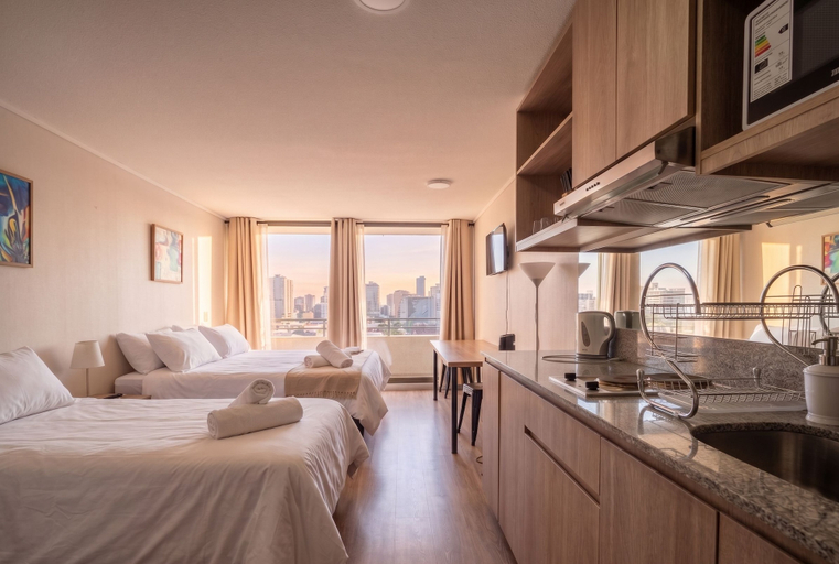 Room 3, Edificio Agustinas by Domus Travels, Santiago
