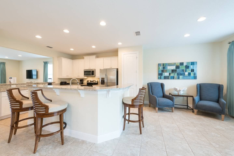 Interior 4, Encore 6BR Home, Pool & Game Room, Near Disney, Osceola