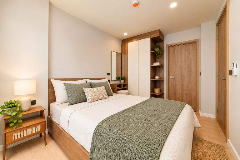 Room 2, Large 2-Bedroom Apartment Space 506/7, Phuket Island