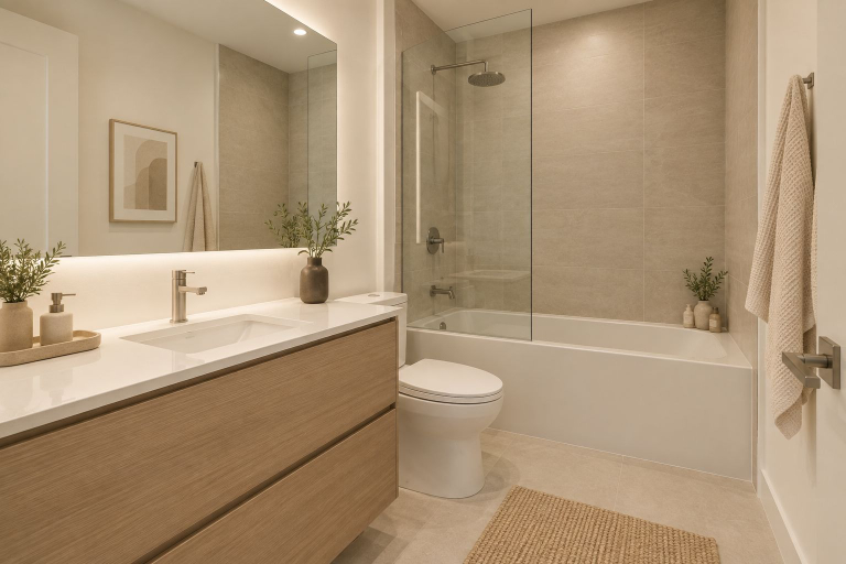Bathroom, Ascend James Hotel, Toronto