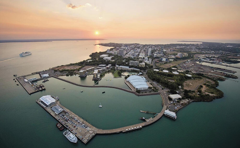 View from property 3, Studio With Rooftop Deck Darwin CBD, Darwin
