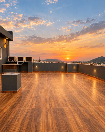 Terrace/patio, Vista Majestic By Dritan Hospitality, Udaipur