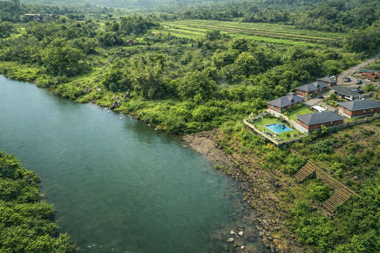 Aerial view, Necklace Bluewater Resort Bhor, Pune