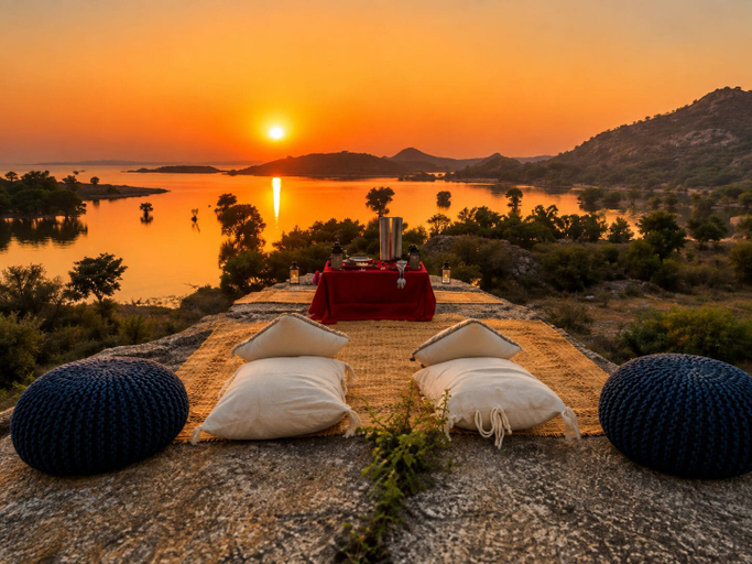 View from property 4, Kolar Hills Jawai, Sirohi