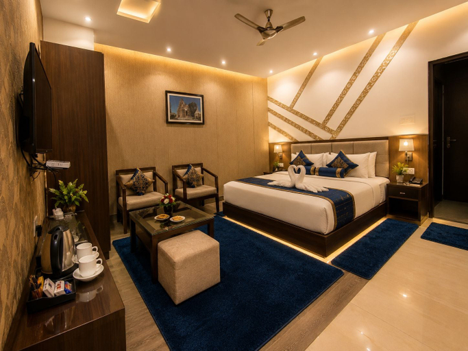 Room 5, Amar's Khajuraho Mansion By TRPOTELS, Chhatarpur