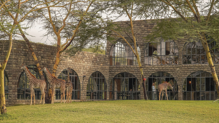 Front of property 4, Giraffe Manor Tanzania, Meru
