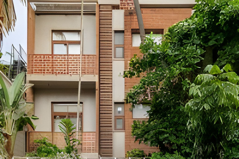 Exterior detail, Wandr Indiranagar, Bangalore