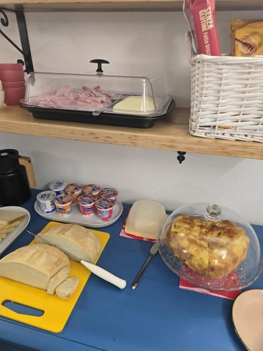 Breakfast meal, B&B Blue Dragonfly, Cuneo
