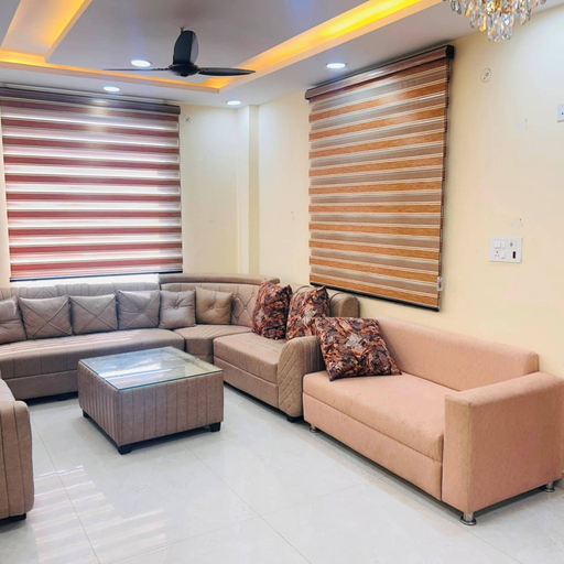 Living area, Hotel Galaxy, Kannauj