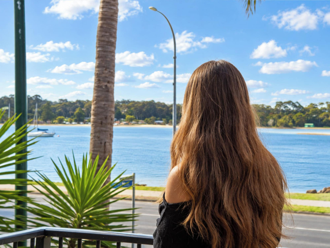 View from room 2, The Bay, Eurobodalla