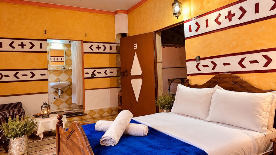 Bedroom 3, Hôtel panoramique de la vallée, Ouarzazate