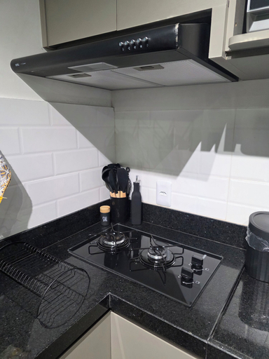 Private kitchen 3, Apartamento Premium sofisticado no Plano, Brasília
