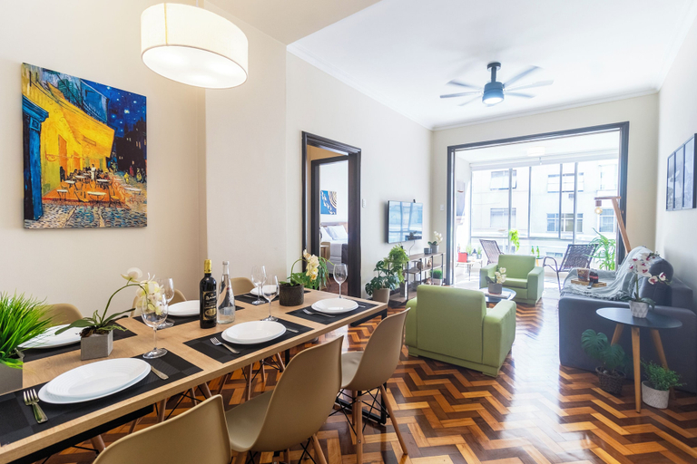 Dining 4, 3 Quartos a 100m da Praia com AC, Rio de Janeiro