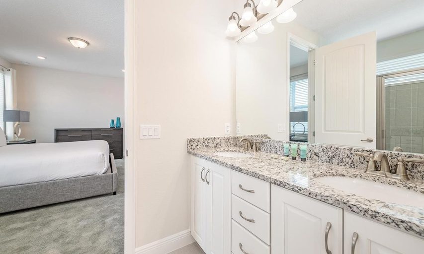 Bathroom 4, Captivating Villa With Theater at Encore, Osceola