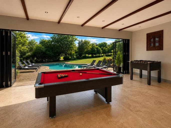 Game room, Brook House, Buckinghamshire