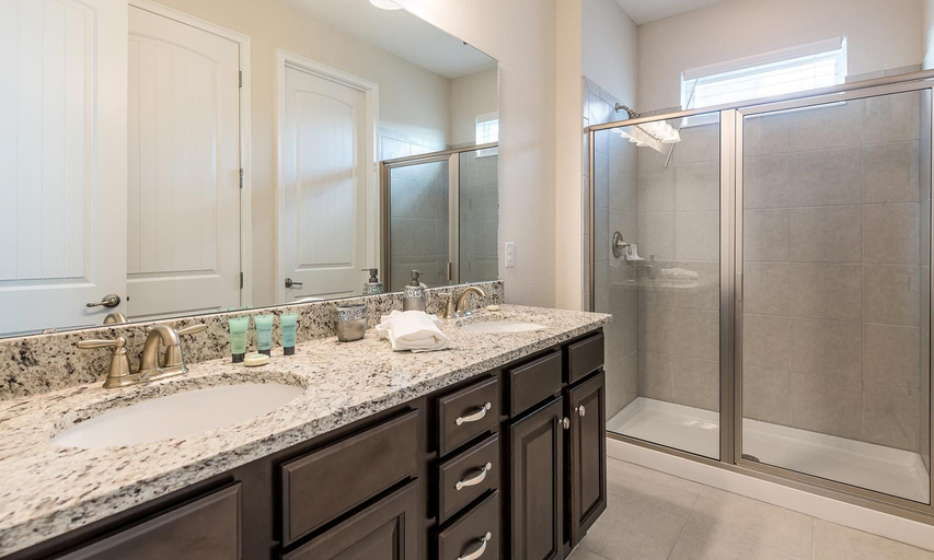 Bathroom 2, Spacious Villa With Playground in Encore, Osceola