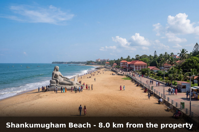 Beach, Hotel O Engineering College Sreekaryam, Thiruvananthapuram