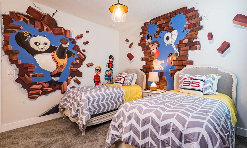 Room 5, 8BR Encore Villa With Galactic Game Room, Osceola