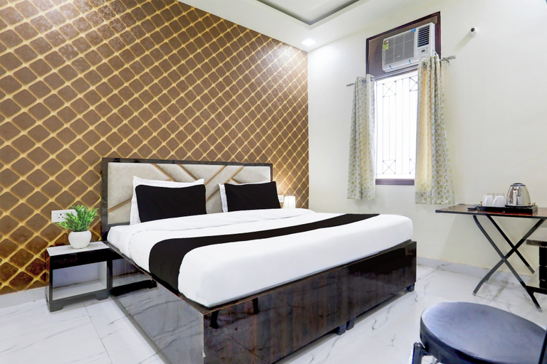 Bedroom 3, Hotel O Kalyanpur Near IIT Kanpur, Kanpur Nagar