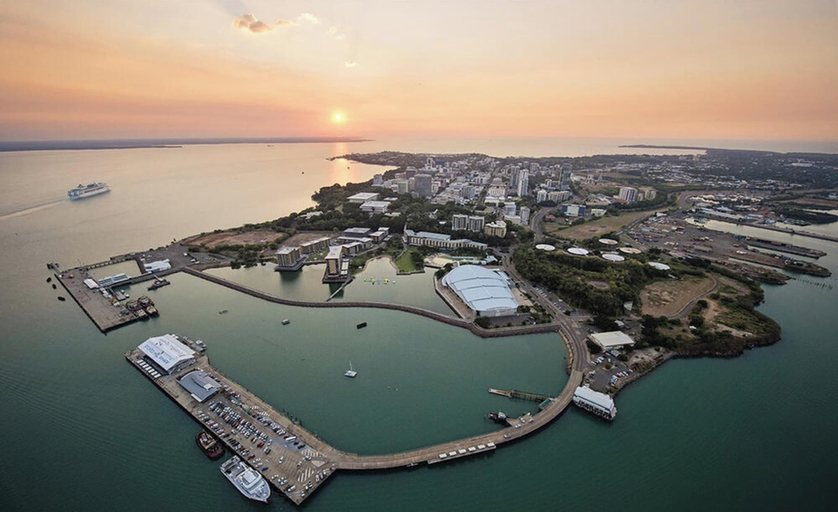 View from property 5, Studio In Darwin City Centre With Rooftop Deck, Darwin