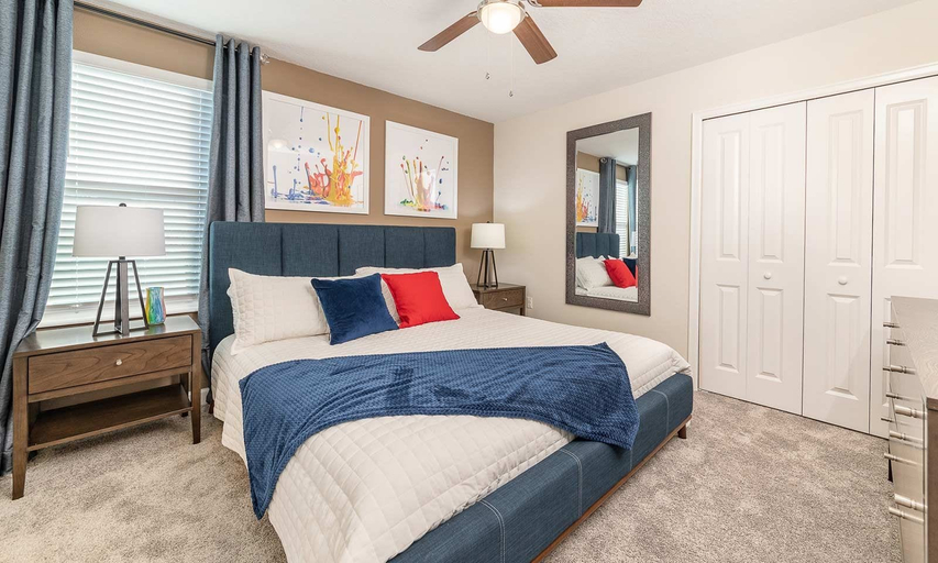 Room 2, 8BR Championsgate Theater, Arcade & Pool, Osceola