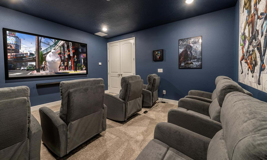 Interior 2, The Themepark Palace With Home Theater at Encore, Osceola
