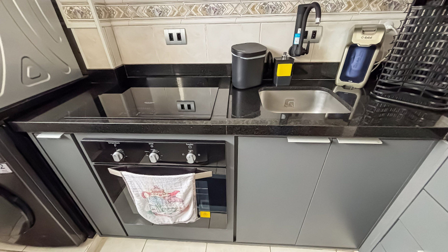 Private kitchen 2, SHB - Central Shopping 2 min Praia, Santos