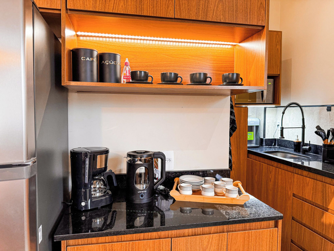 Private kitchen 5, StayHome RJ - Christ the Redeemer View, Rio de Janeiro