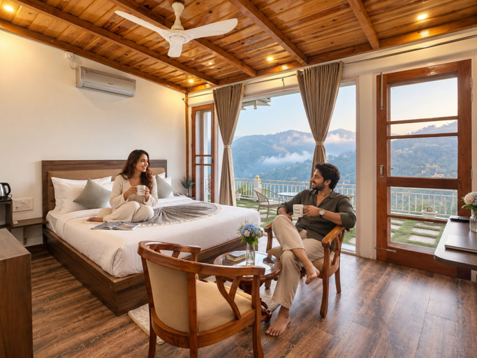 Room 3, Navya Stays - Stay Above the Lake, Nainital