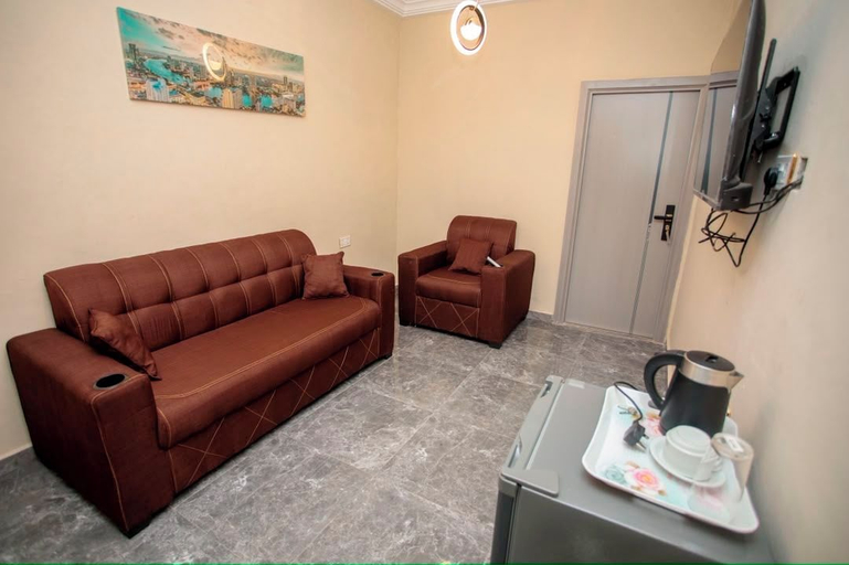 Living area, TUSAND HOTEL, Ejisu-Juabeng
