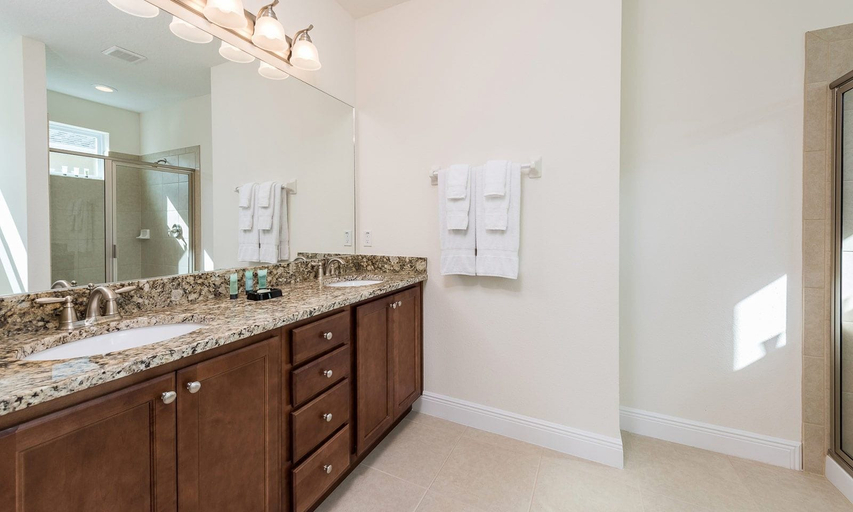 Bathroom 4, Spacious Retreat With Themed Bedrooms in Encore, Osceola